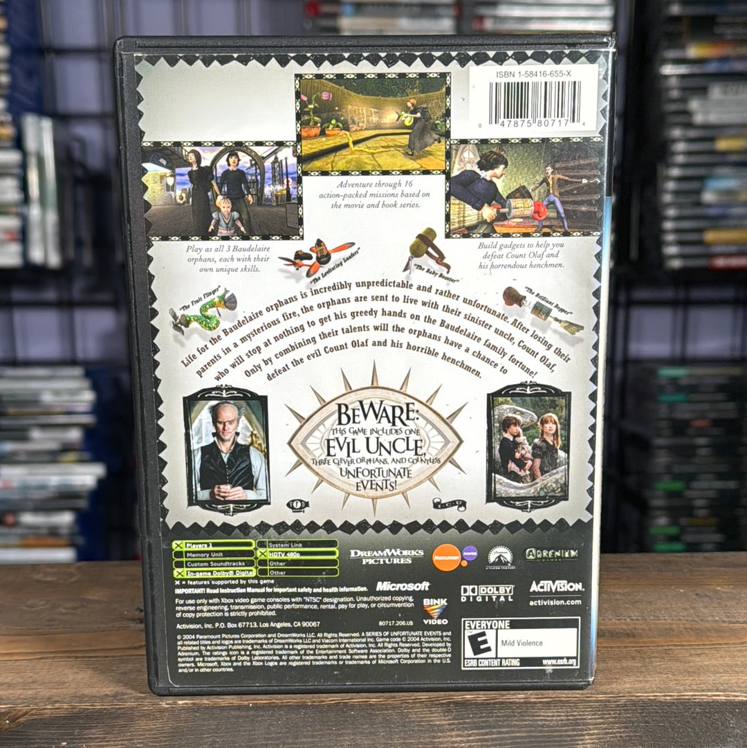 Xbox - Lemony Snicket's A Series of Unfortunate Events