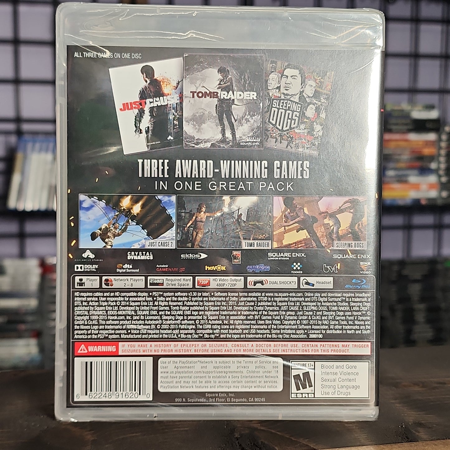 Playstation 3 - Ultimate Action Triple Pack