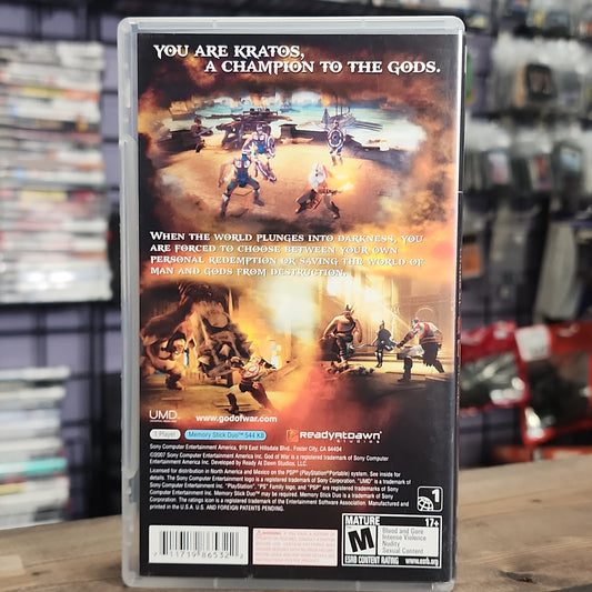 PSP - God of War: Chains of Olympus
