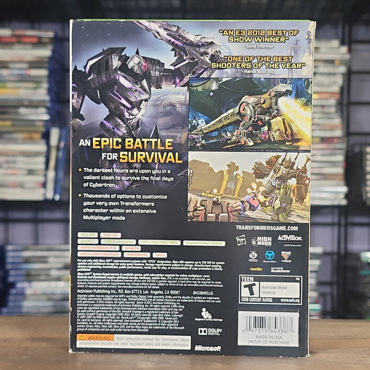 Xbox 360 - Transformers: Fall of Cybertron