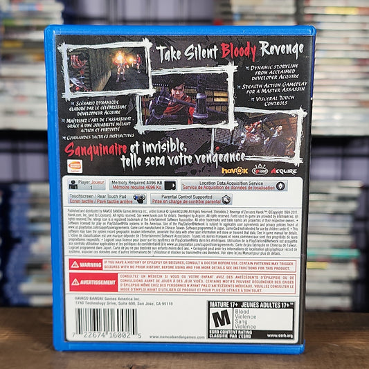 Playstation Vita - Shinobido 2: Revenge of Zen