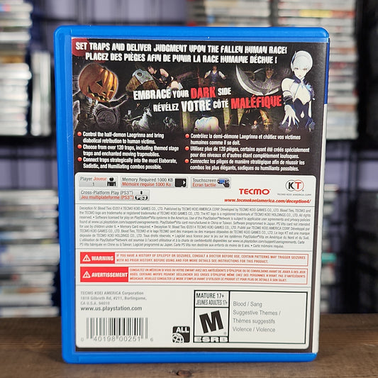 Playstation Vita - Deception IV: Blood Ties