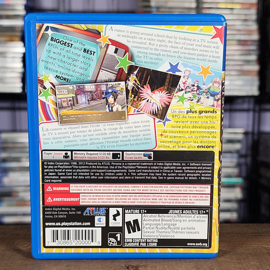 Playstation Vita - Persona 4 Golden