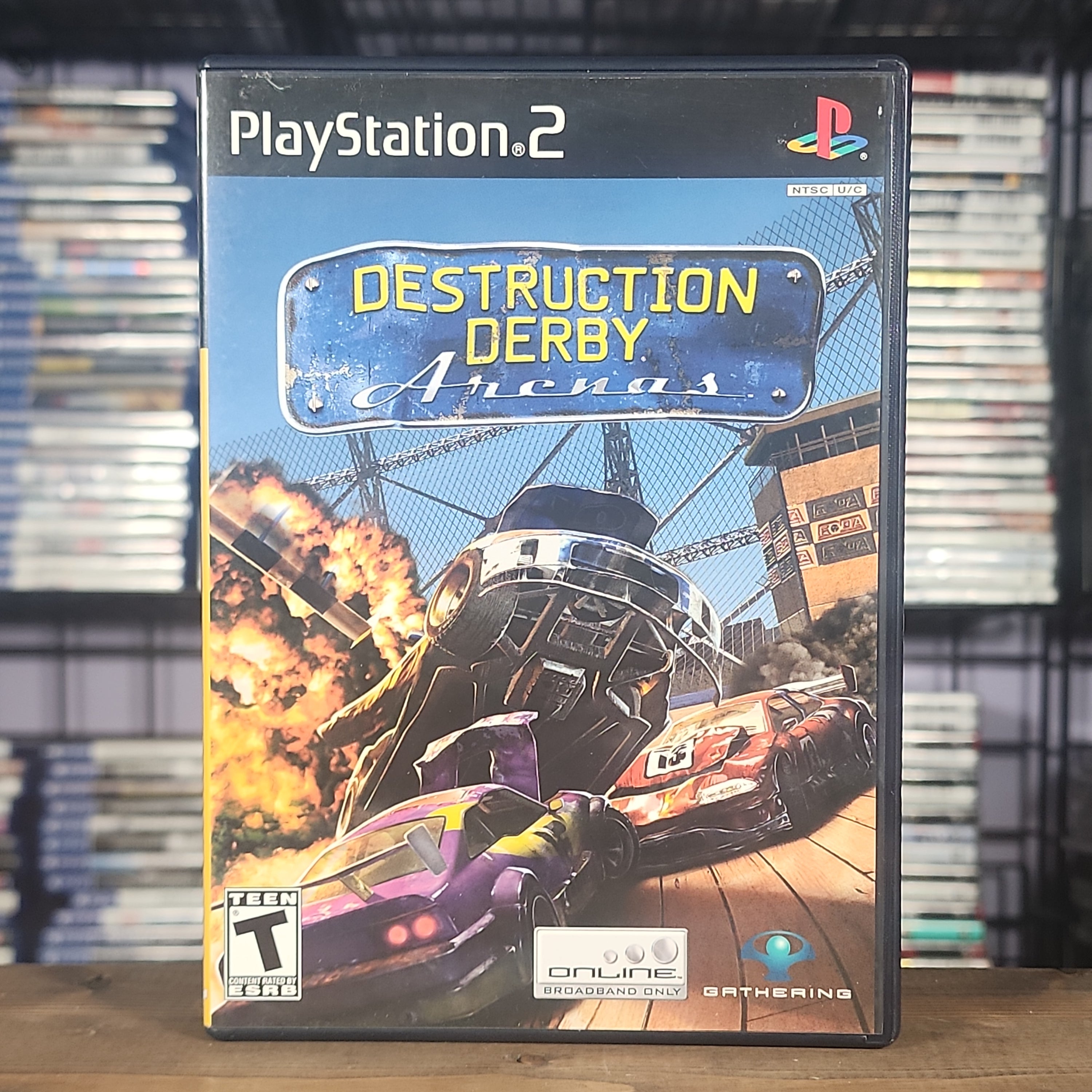 Jeu Playstation 2 / PS2 - Promo Press - Destruction derby arenas Jeu Playstation 2 / PS2 - Promo Press - Destruction derby arenas