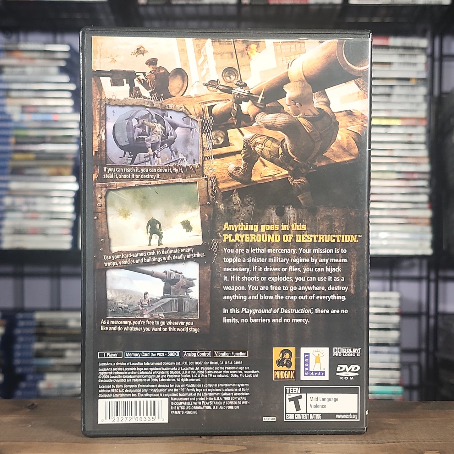 Playstation 2 - Mercenaries: Playground of Destruction