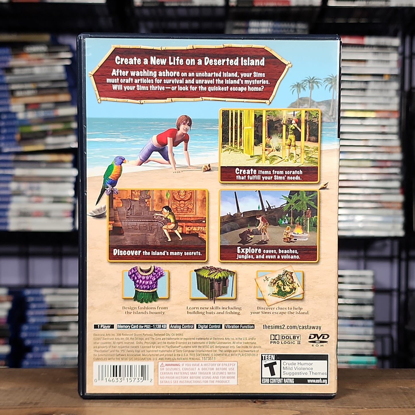 Playstation 2 - The Sims 2: Castaway