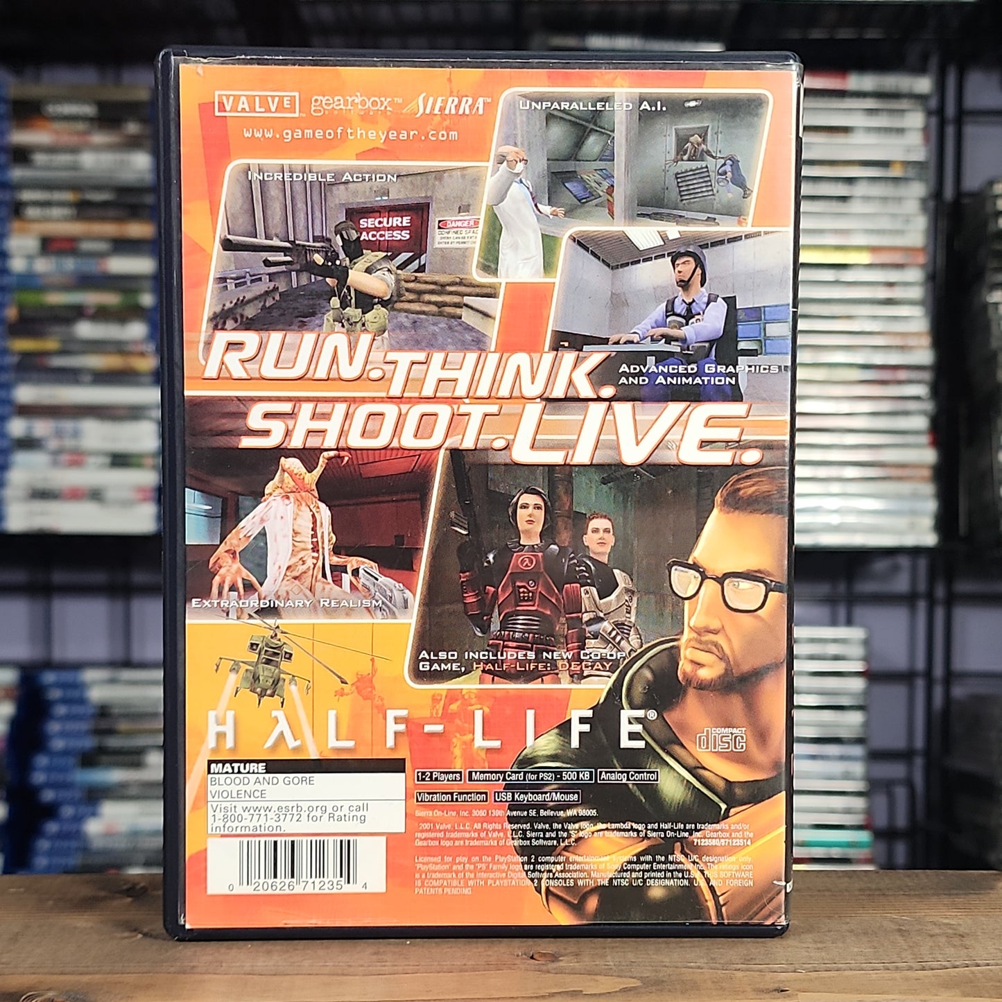 Playstation 2 - Half-Life