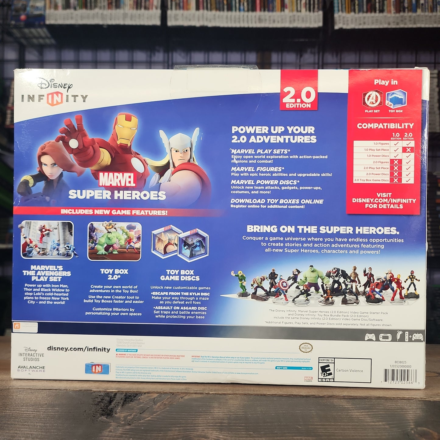 Wii U - Disney Infinity: Marvel Super Heroes Starter Pak 2.0
