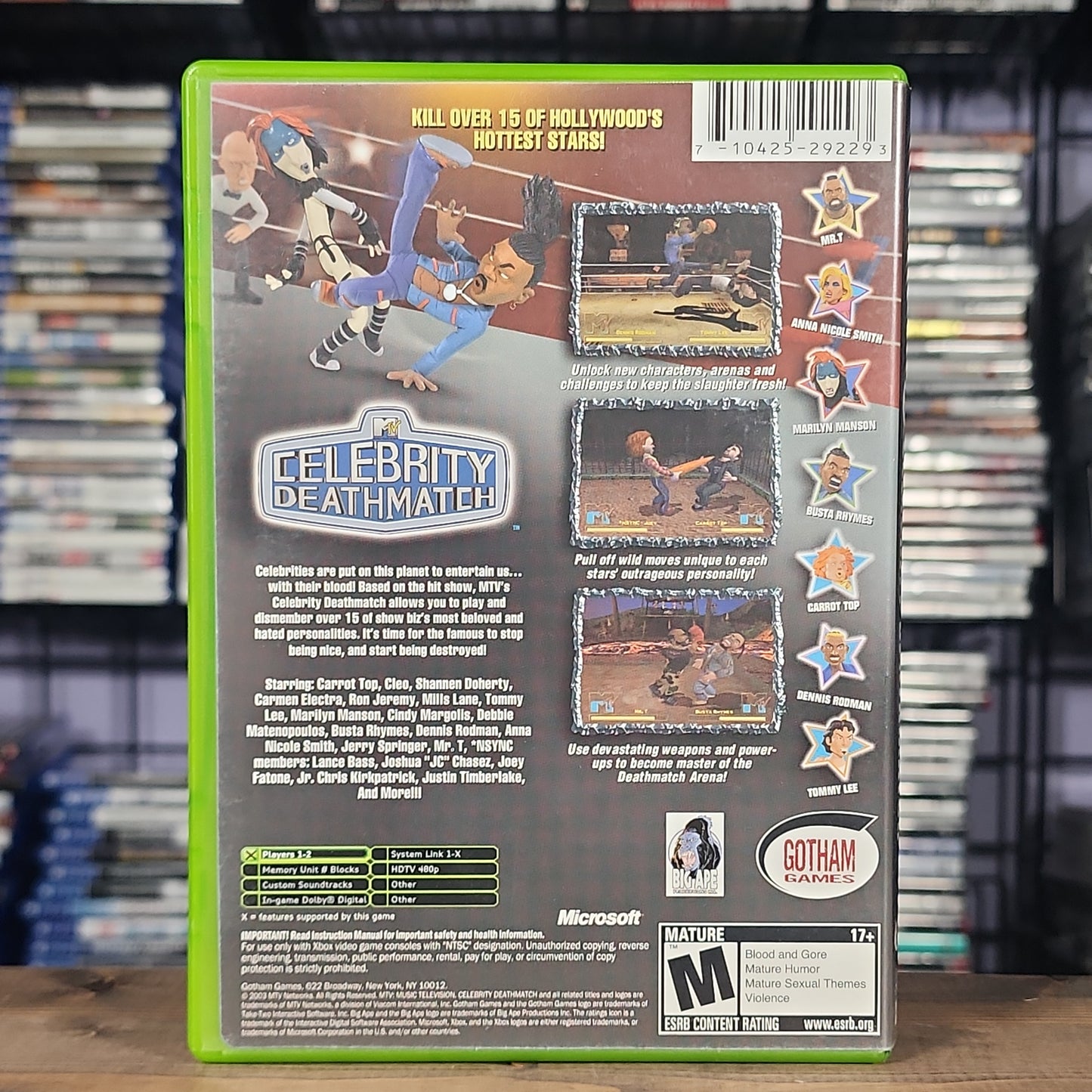 Xbox - MTV's Celebrity Deathmatch