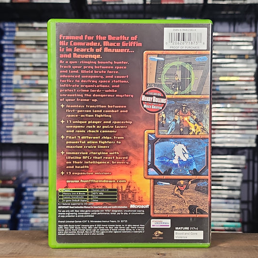 Xbox - Mace Griffin Bounty Hunter