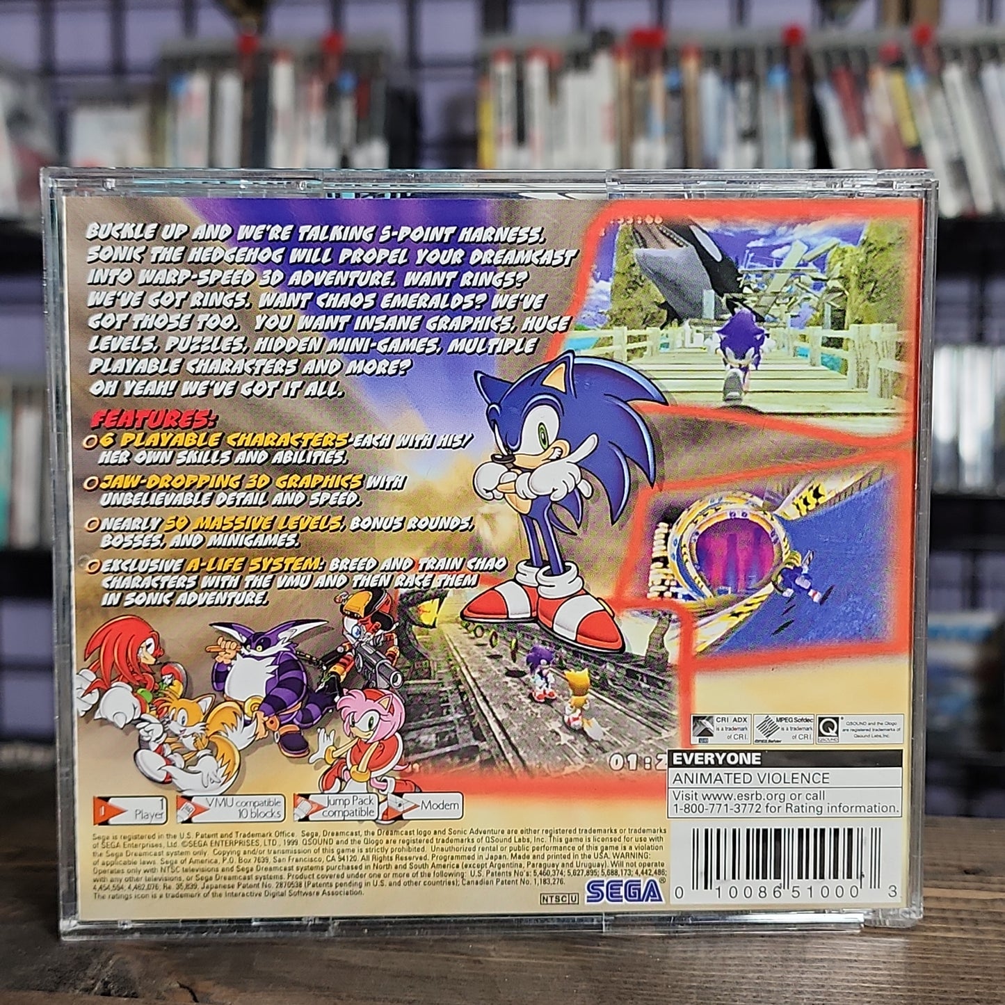 Sega Dreamcast - Sonic Adventure