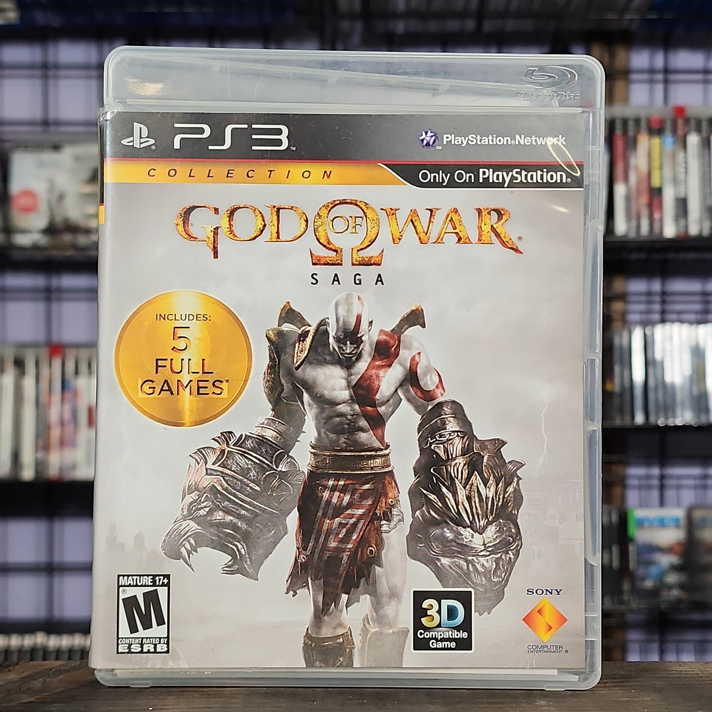 Playstation 3 - God of War Saga: Dual Pack | Retrograde Gaming and  Collectibles