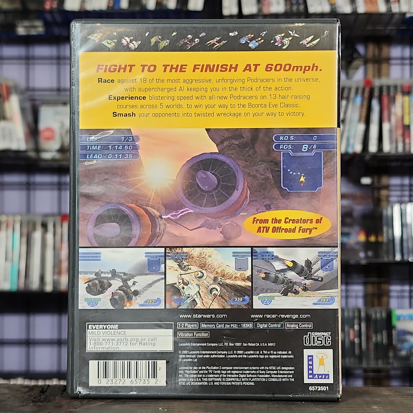 Playstation 2 - Star Wars: Racer Revenge