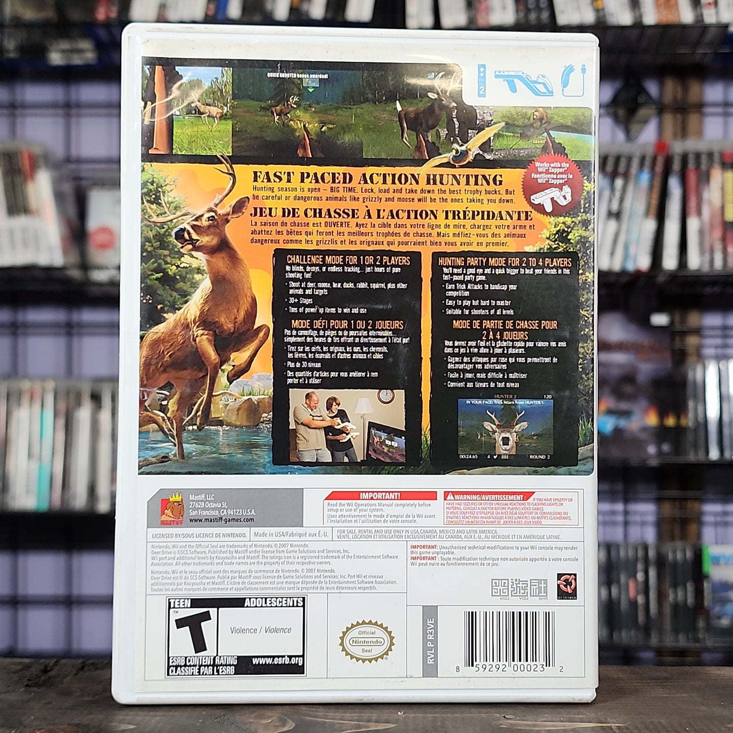 Nintendo Wii - Deer Drive