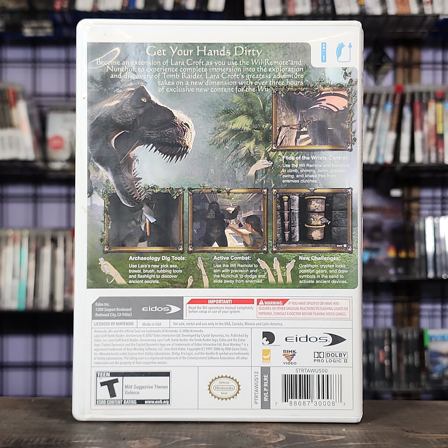 Nintendo Wii - Tomb Raider: Anniversary