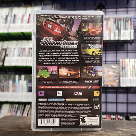 PSP - Midnight Club 3: DUB Edition [Greatest Hits]