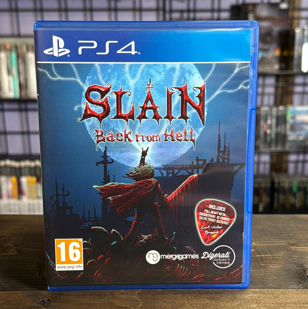 [Like New / RARE] Slain - Back From Hell Game (Complete in shops Box) - PlayStation 4