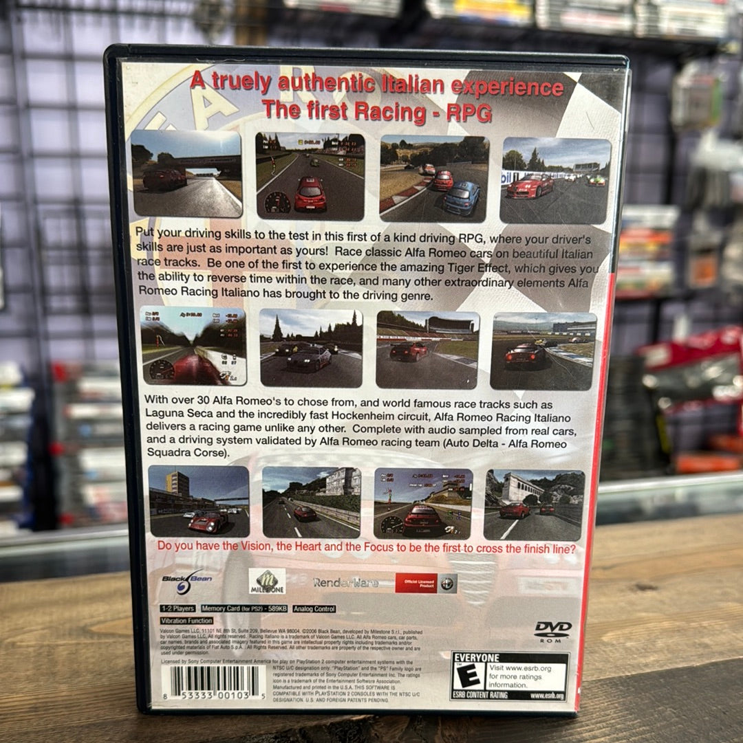 Playstation 2 - Alfa Romeo Racing Italiano
