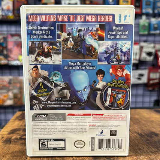 Nintendo Wii - MegaMind: Mega Team Unite