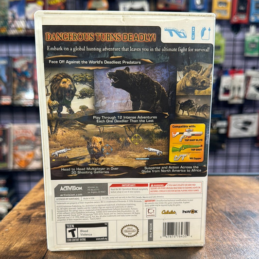 Nintendo Wii - Cabela's Dangerous Hunts 2011