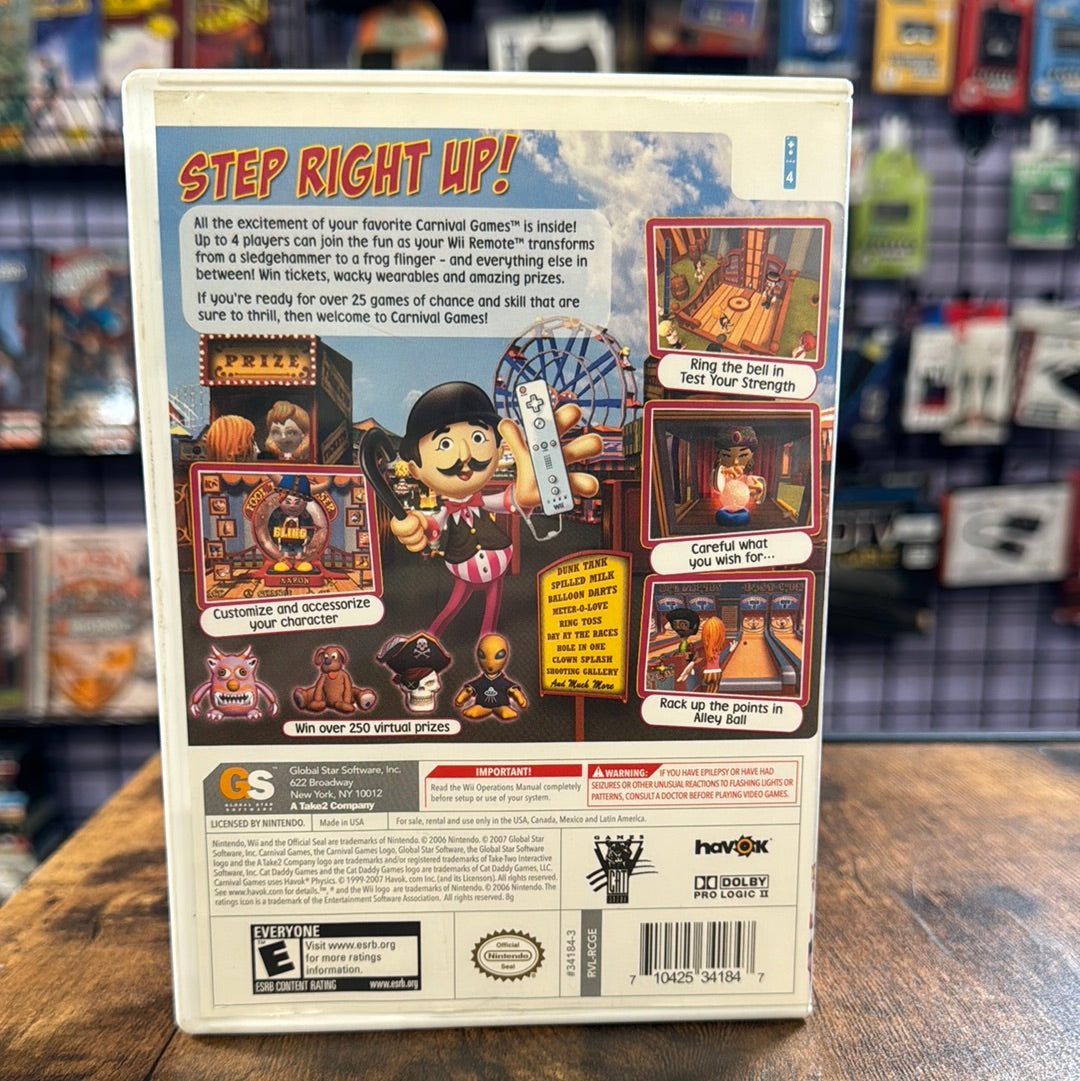 Nintendo Wii - Carnival Games