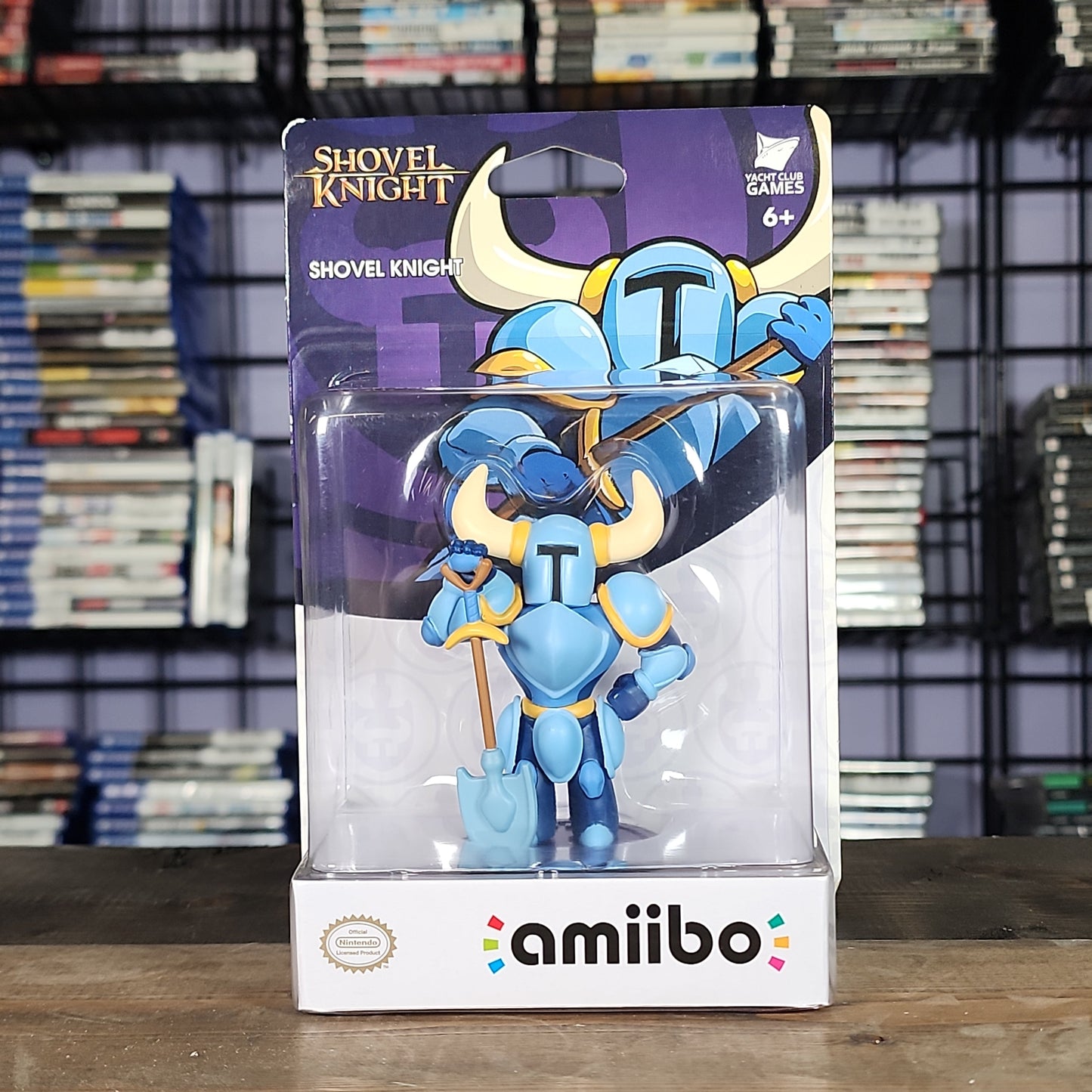 Amiibo - Shovel Knight Retrograde Collectibles 3DS, Amiibo, NIB, Shovel Knight, Switch, Toys to Life, Wii U, WiiU, Yacht Club Games Accessories