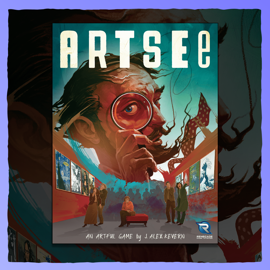 ArtSee - An Artful Game Retrograde Collectibles Art, ArtSee, Card Game, Indie, PvP, Renegade Game Studios Board Games
