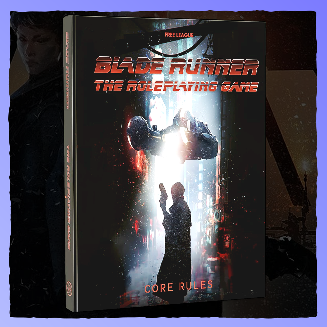 Blade Runner - The Roleplaying Game | Core Rulebook Retrograde Collectibles Blade Runner, Cyberpunk, Free League, Roleplaying Game, RPG, Sci-Fi, Science Fiction, TTRPG Role Playing Games
