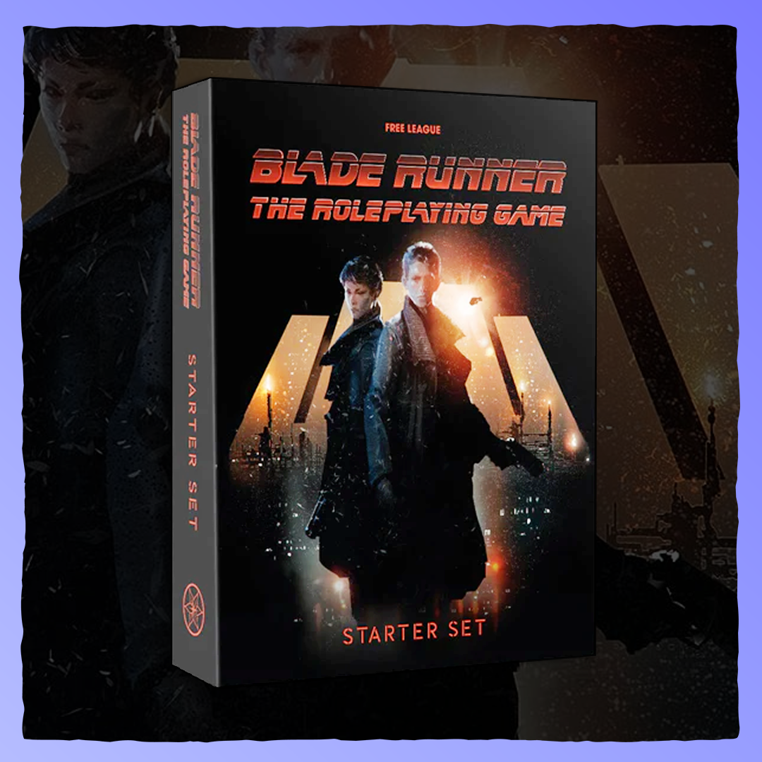Blade Runner - The Roleplaying Game | Starter Box Retrograde Collectibles Blade Runner, Cyberpunk, Free League, Roleplaying Game, RPG, Sci-Fi, Science Fiction, TTRPG Role Playing Games