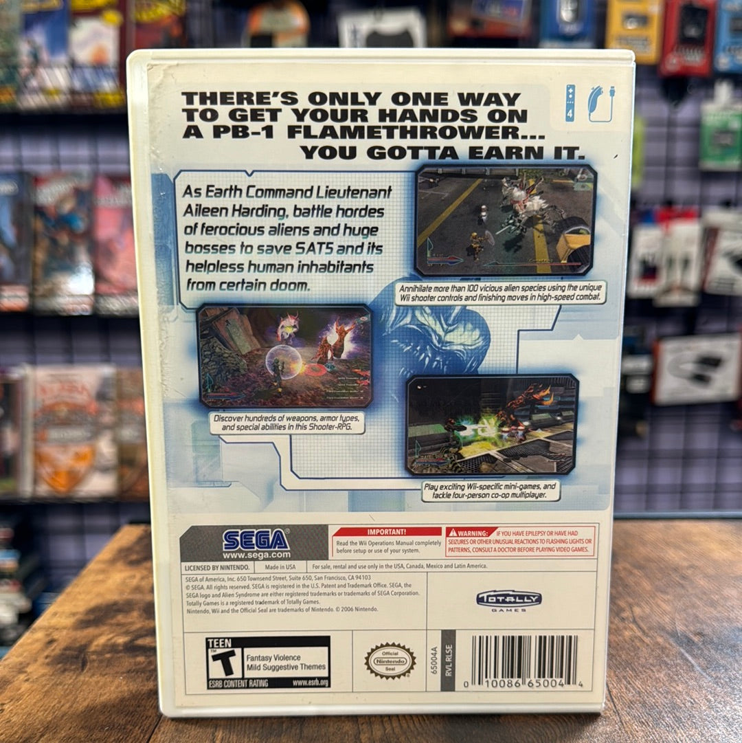 Nintendo Wii - Alien Syndrome