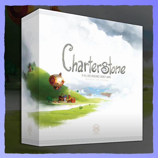 Charterstone - Stonemaier Games Retrograde Collectibles Automa Factory, Board Game, Charterstone, City Builder, Economic, Legacy Game, Medieval, PVP, Stonem Board Games 
