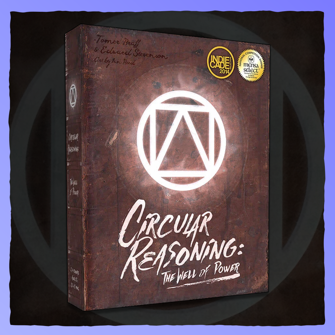 Circular Reasoning - The Well of Power Retrograde Collectibles Abstract, Board Game, Breaking Games, Circular Reasoning, Fantasy, Maze, Number Game, Strategy Board Games