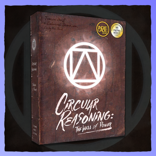 Circular Reasoning - The Well of Power Retrograde Collectibles Abstract, Board Game, Breaking Games, Circular Reasoning, Fantasy, Maze, Number Game, Strategy Board Games 