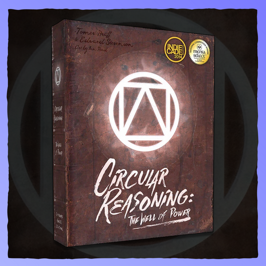 Circular Reasoning - The Well of Power Retrograde Collectibles Abstract, Board Game, Breaking Games, Circular Reasoning, Fantasy, Maze, Number Game, Strategy Board Games