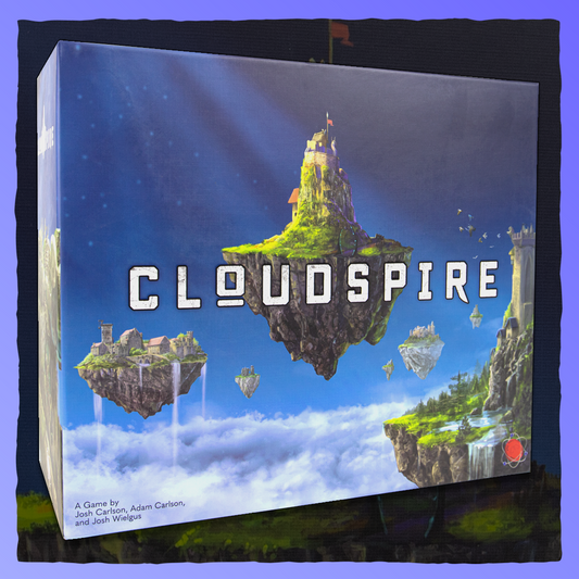 Cloudspire - Chip Theory Games Retrograde Collectibles Board Game, Chip Theory Games, Cloudspire, Fantasy, MOBA, PVE, PVP, Strategy, Tower Defense Board Games