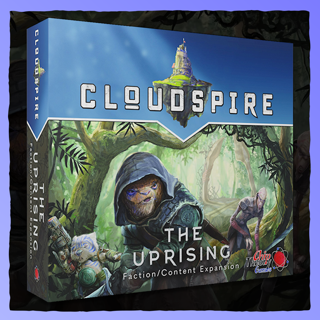 Cloudspire - The Uprising | Faction Expansion Retrograde Collectibles Board Game, Chip Theory Games, Cloudspire, Fantasy, MOBA, PVE, PVP, Strategy, Tower Defense Board Games