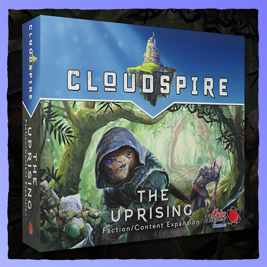 Cloudspire - The Uprising | Faction Expansion Retrograde Collectibles Board Game, Chip Theory Games, Cloudspire, Fantasy, MOBA, PVE, PVP, Strategy, Tower Defense Board Games 