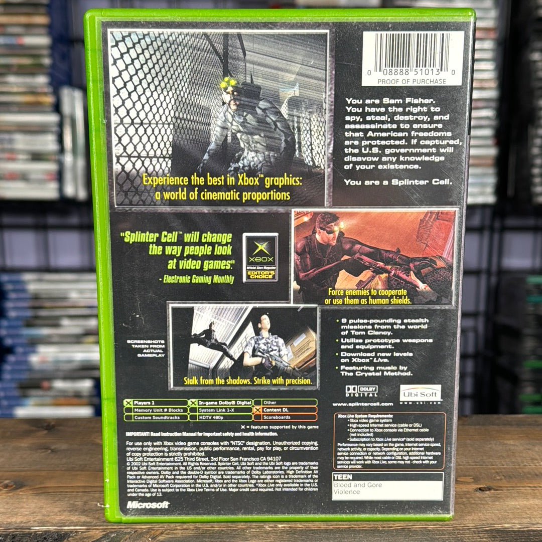 Xbox - Tom Clancy's Splinter Cell