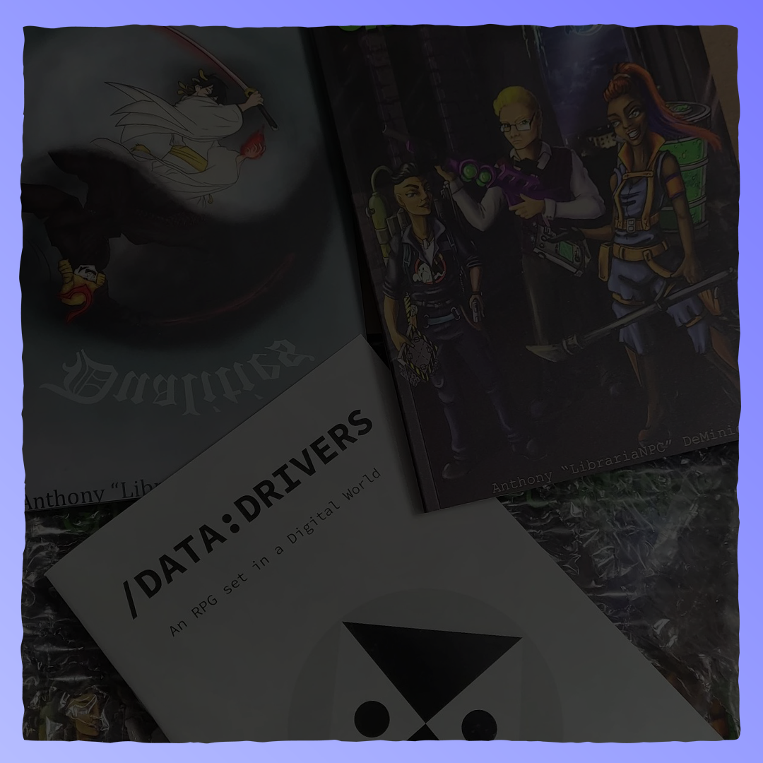 DATA:DRIVERS - An RPG Set in a Digital World Retrograde Collectibles Indie, Programming, Roleplaying Game, RPG, Rules-Lite, Sci-Fi, Science Fiction, Tabletop, TTRPG, Uni Role Playing Games