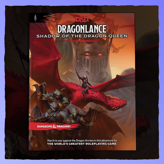 Dungeons & Dragons - Dragonlance: Shadow of the Dragon Queen [Fifth Edition] Retrograde Collectibles D&D, Dungeons and Dragons, Fantasy, Roleplaying Game, RPG, TTRPG, Wizards of the Coast, WotC Role Playing Games 