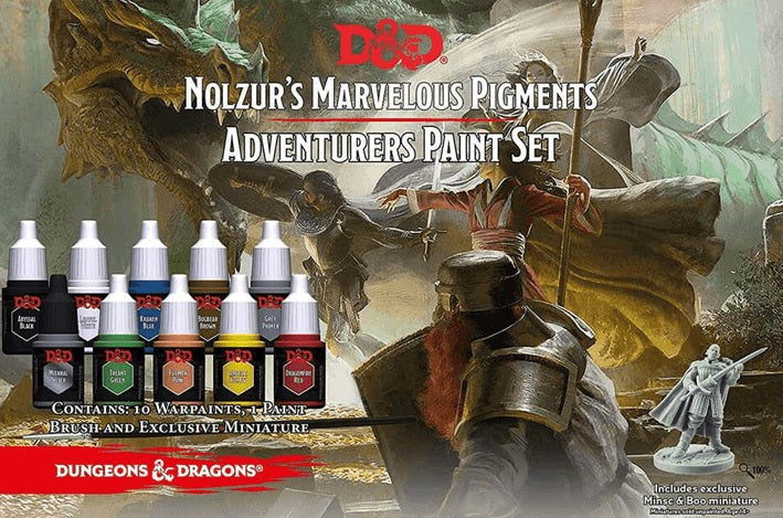 Dungeons & Dragons Nolzur's Marvelous Pigments: Adventurers Paint Set Retrograde Collectibles Accessories