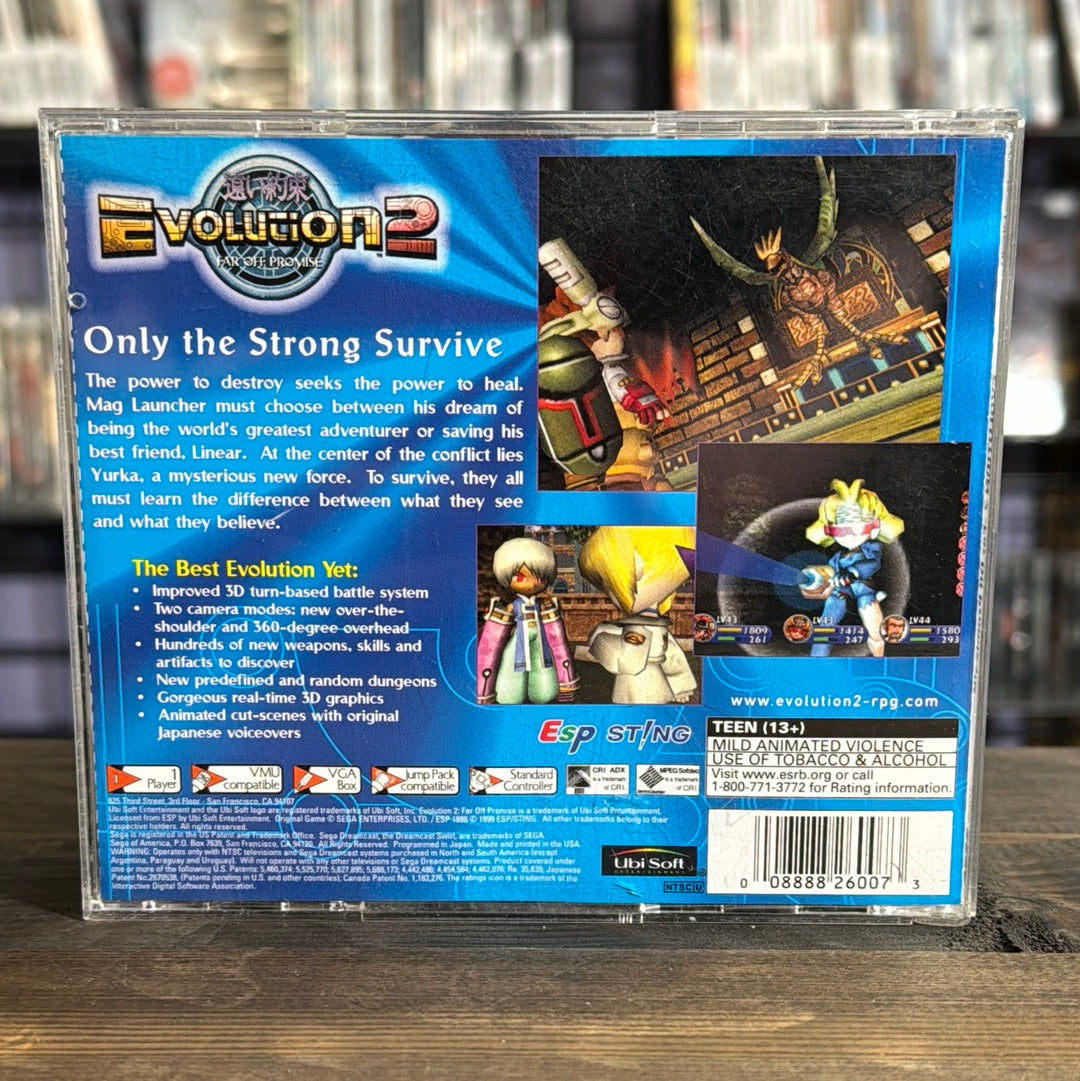 Sega Dreamcast - Evolution 2: Far Off Promise