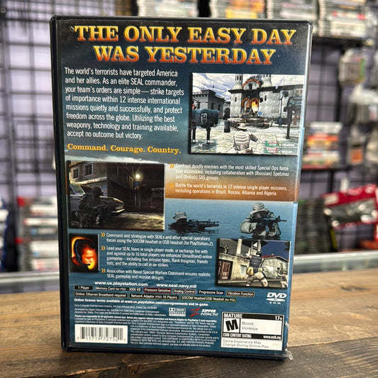 Playstation 2 - SOCOM II: U.S. Navy SEALs