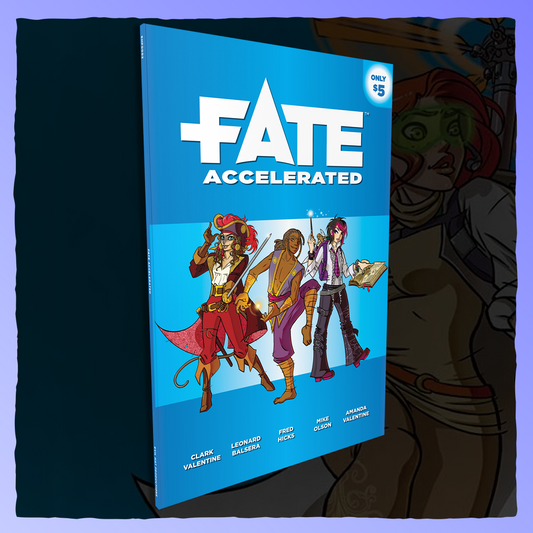 Fate - Accelerated Edition Retrograde Collectibles Evil Hat Productions, Fate System, Roleplaying Game, RPG, TTRPG Role Playing Games 