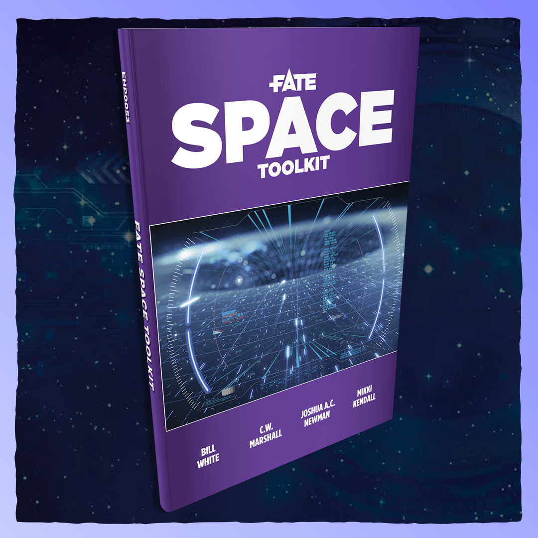 Fate - Space Toolkit Retrograde Collectibles Evil Hat Productions, Fate System, Roleplaying Game, RPG, Sci-Fi, Science Fiction, Space Role Playing Games