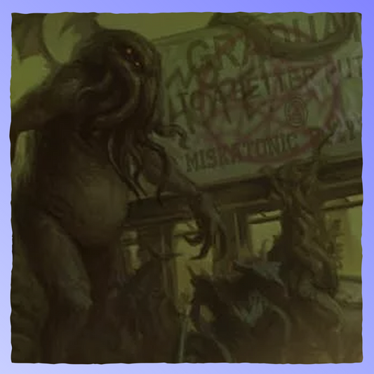 Fate of Cthulhu Retrograde Collectibles Cthulhu, Evil Hat Productions, Fate System, Horror, Roleplaying Game, RPG, TTRPG Role Playing Games