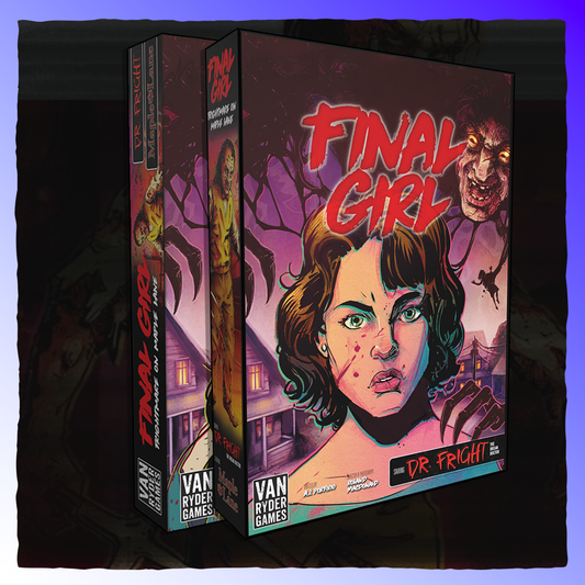Final Girl - Frightmare on Maple Lane [Series 1] Retrograde Collectibles Analogue, Board Game, Dr Fright, Dream Doctor, Horror, M Rated, Movies, Single Player, Slasher, Tabl Board Games 