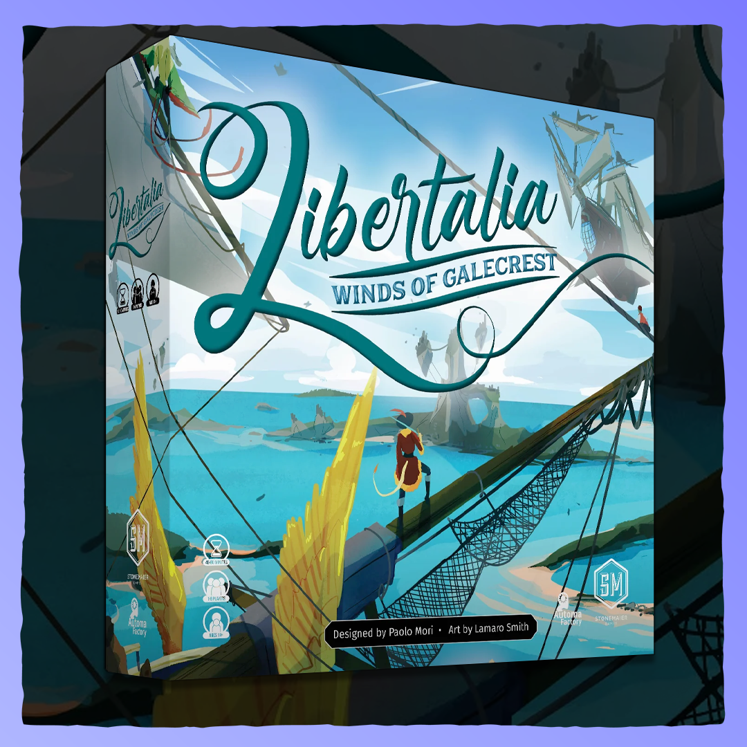 Libertalia - Winds of Galecrest Retrograde Collectibles Automa Factory, Family, Fantasy, Libertalia, Pirates, PVE, PVP, Stonemaier Games, Strategy Board Games