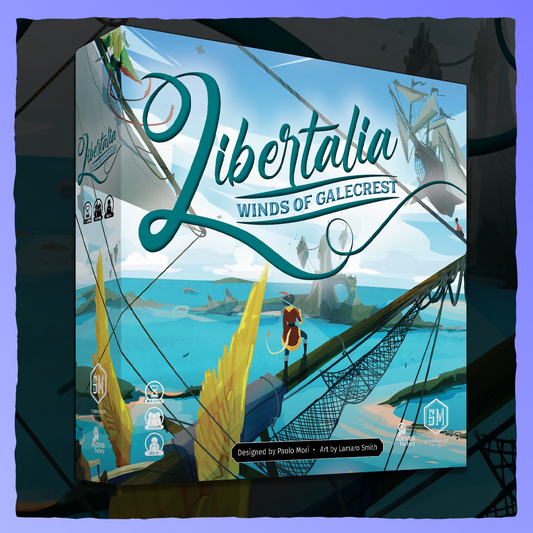 Libertalia - Winds of Galecrest Retrograde Collectibles Automa Factory, Family, Fantasy, Libertalia, Pirates, PVE, PVP, Stonemaier Games, Strategy Board Games