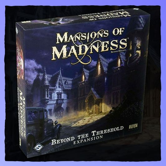 Mansions of Madness - Beyond the Threshold Expansion [Second Edition] Retrograde Collectibles Arkham Horror Files, Co-op, Cosmic Horror, Dice Game, Fantasy Flight Games, Hand Management, Horror, Board Games 